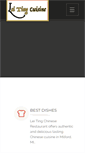 Mobile Screenshot of leitingcuisine.com